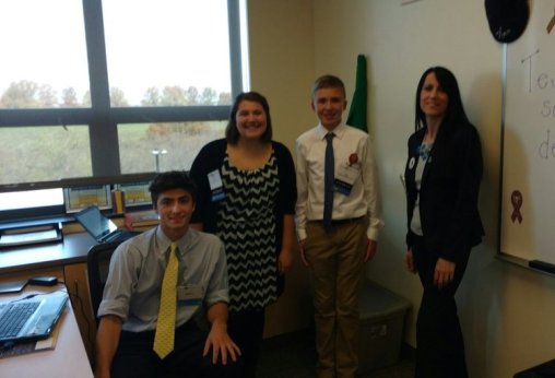 Rachelle and her edtech leaders!